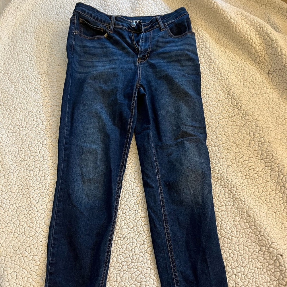 No Boundaries Dark Blue Skinny Jeans